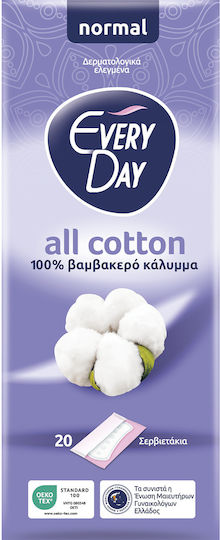 Every Day All Cotton Normal Σερβιετάκια 20τμχ
