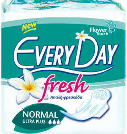Every Day Fresh Normal Pantyliners with Wings for Normal Flow 3 Drop 10pcs Ultra Plus