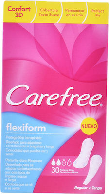 CareFree Flexiform Daily Liners for Normal Flow 2 Drop 30pcs