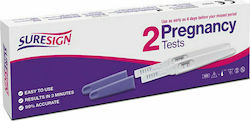Suresign Pregnancy Test Τεστ Εγκυμοσύνης 2τμχ