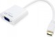 Approx APPC20 Μετατροπέας mini HDMI male σε VGA female Λευκό