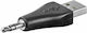 Goobay Μετατροπέας 3.5mm male σε USB-A male 1τμχ 93981