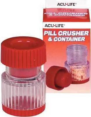 Acu-Life Pill Grater Red PC12