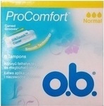 O.B. ProComfort Curved Grooves Tampons for Normal Flow 8pcs