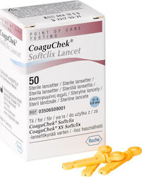 Roche CoaguChek Softclix Lancets Σκαρφιστήρες 50τμχ Roche CoaguChek Softclix Lancets Σκαρφιστήρες 50τμχ