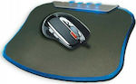 Cliptech Mouse Pad USB Blue USB Hub