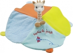 Sophie La Girafe Babydecke Sophie La Girafe Soft Cuddle And Nibble Toy aus Stoff für 0++ Monate