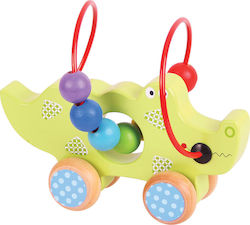 Big Jigs Crocodile Push Along Bead Frame für 12++ Monate