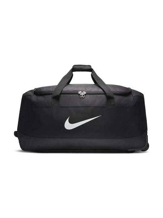 Nike Club Team Swoosh Roller 3.0 Τσάντα Ώμου για Γυμναστήριο Μαύρη
