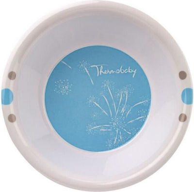 Thermobaby Baby Food Bowl "Fireworks" made of Melamine Blue TH1600F