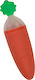 Bo Jungle Baby Spoon B-Food Dispenser Carrot with Adjustable Flow made of Silicone Orange