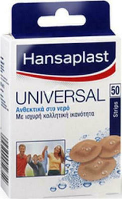 Hansaplast Αδιάβροχα Αυτοκόλλητα Επιθέματα Universal 50τμχ