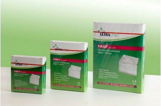 UltraCure First Gauze Sterile Gauzes 12ply 18x30cm 12pcs