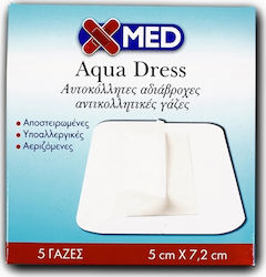 X-Med Aqua Dress Αυτοκόλλητες Γάζες