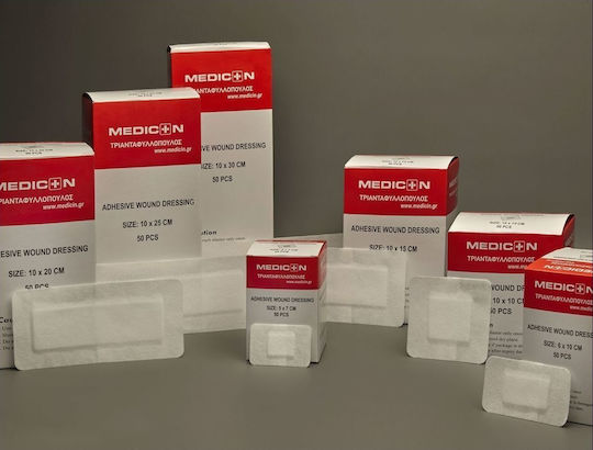 Medicin Αυτοκόλλητο Αποστειρωμένο Επίθεμα Non-Woven 6cm X Αυτοκόλλητο Επίθεμα 1τμχ