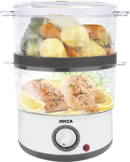 Jocca Парен Котлон с 2 Нива на Готвене 4.4л