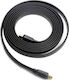 Cablexpert HDMI 2.0 Premium High Speed 4K 60Hz HDR Flat Cable HDMI male - HDMI male 1.8m Μαύρο