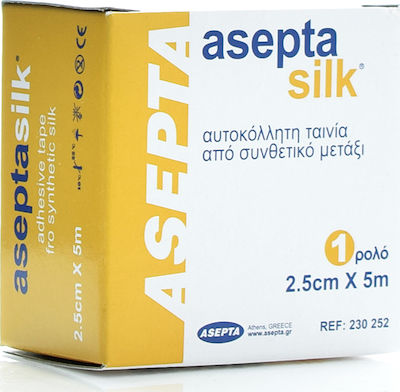 Asepta Aseptasilk Seide Verbandband 2.5cm x 5m