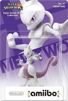 Nintendo Amiibo Super Smash Bros Mewtwo Character Figure for 3DS/WiiU