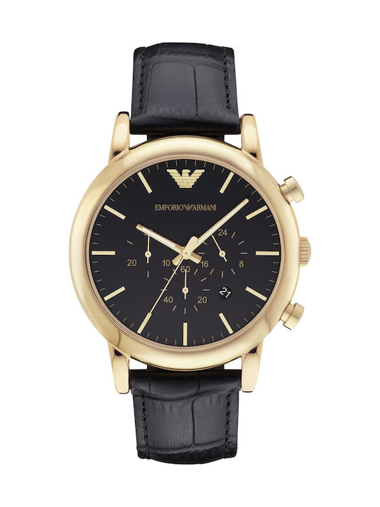 Emporio Armani Herrenuhr 46mm Chronograph Batte...