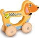 Oops Push along Easy-Go! Happy din Lemn pentru 9++ Luni