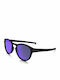 Oakley Latch Sonnenbrillen mit Schwarz Rahmen und Lila Spiegel Linse OO9265-06