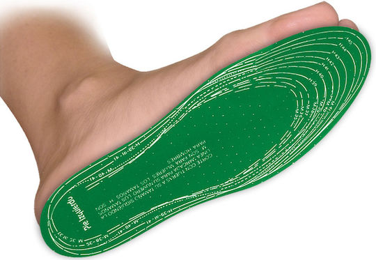 Herbi Feet Chlorophyll Scented Freshitas Insoles Anatomic Insoles HF-6078 2 Pieces