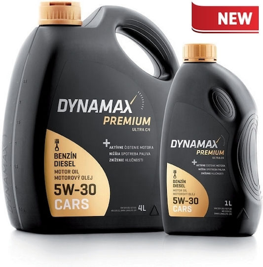 Dynamax Premium Ultra C4 Συνθετικό Λάδι Αυτοκινήτου 5W-30 1lt
