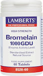 Lamberts Bromelain 1000GDU 400mg 60 tabs