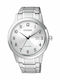Citizen Men's Watch 40mm Eco - Drive with Silver Metal Bracelet