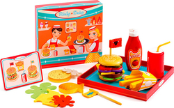 Djeco Ricky & Daisy - Fast Food Set Djeco Ricky & Daisy - Fast Food Set