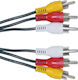 Powertech Cablul Componenta masculină - Componenta masculină 1.5m (CAB-R004)