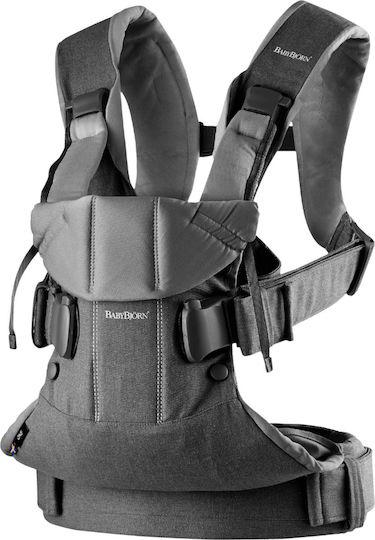 BabyBjorn Ein Klassischer Babytragetuch Grau/Dunkel