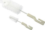 Olympia Cleaning Brush for Baby Bottles White 2pcs