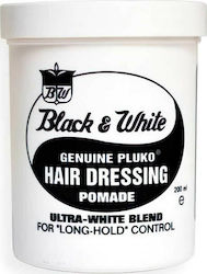 Black & White Genuine Pluko Hairdressing Pomade 200ml
