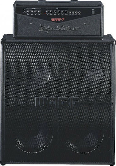 Hughes & Kettner Warp 7 Half Stack Combo Amplifier for Electric Guitar 4 x 12" 100W Black