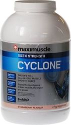 Maximuscle Cyclone cu Aromă de Căpșuni 2.7kg