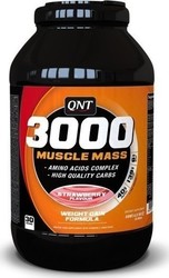 QNT 3000 Muscle Mass Πρωτεΐνη Ορού Γάλακτος με Γεύση Φράουλα 1.3kg