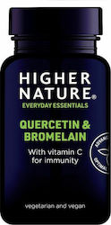 Higher Nature Quercetin & Bromelain 60 Tabletten Natürlich Higher Nature Quercetin & Bromelain 60 Tabletten Natürlich
