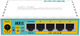 MikroTik hEX PoE lite RB750UPr2 Router με 5 Θύρες Ethernet