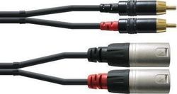 Cordial CFU 1.5 MC Kabel XLR-Stecker - RCA-Stec...