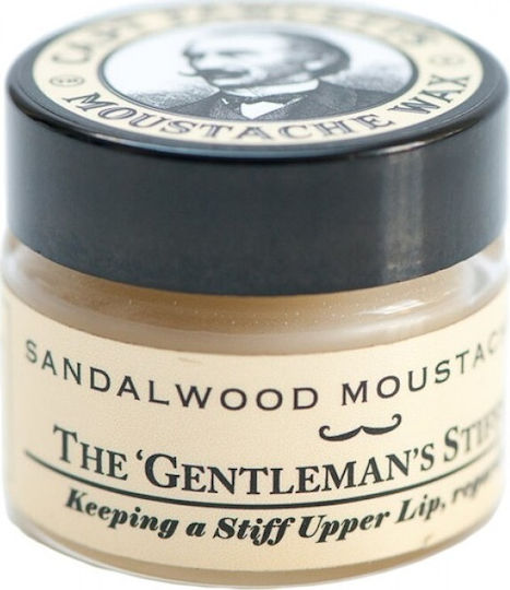 Captain Fawcett's Κερί Περιποίησης για Γένια και Μουστάκι Sandalwood 15gr