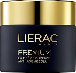 Lierac Premium La Creme Light 24ωρη Αντιγηραντική & Συσφικτική Κρέμα Προσώπου για Ευαίσθητες Επιδερμίδες με Υαλουρονικό Οξύ 50ml