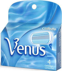Gillette Venus Smooth Ανταλλακτικά Ξυραφάκια με 3 λεπίδες 4τμχ