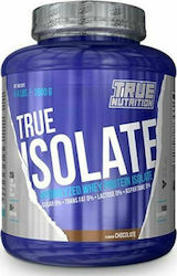 True Nutrition True Isolate Πρωτεΐνη Ορού Γάλακτος Χωρίς Λακτόζη με Γεύση Βανίλια 2kg