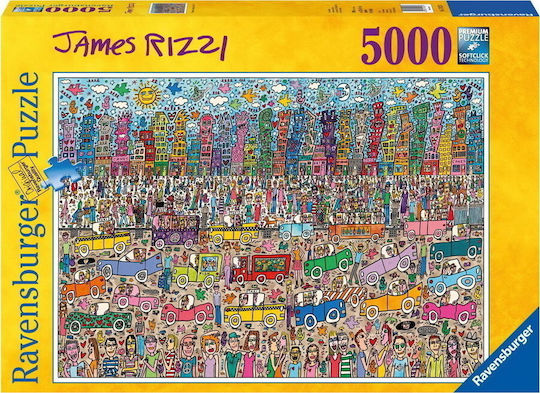 James Rizzi Puzzle 2D 5000 Pieces