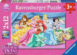 Kids Puzzle Disney Princess Βασιλικά Ζωάκια for 3++ Years 24pcs Ravensburger