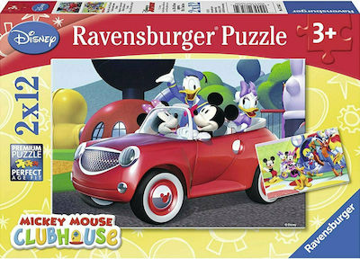 Puzzle pentru Copii Mickey, Minnie & Friends pentru 3++ Ani 24buc Ravensburger