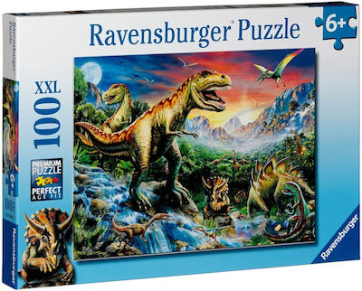 Παιδικό Puzzle Στη Χώρα των Δεινοσαύρων 100pcs για 6+ Ετών Ravensburger