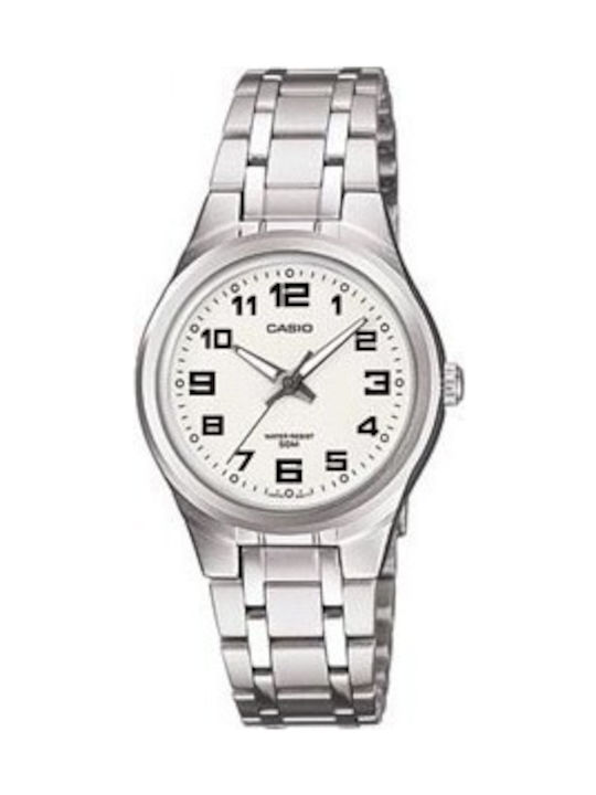 Casio Watch with Silver Metal Bracelet LTP-1310PD-7BVEF